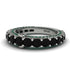 Black Diamond Eternal Love Wedding Ring - Anaya No. 24 image 2