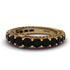 Black Diamond Eternal Love Wedding Ring - Anaya No. 52 image 2