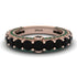 Black Diamond Eternal Love Wedding Ring - Anaya No. 23