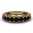 Black Diamond Eternal Love Wedding Ring - Anaya No. 7