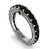 Black Diamond Eternal Love Wedding Ring - Anaya No. 9 image 1