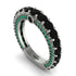 Black Diamond Eternal Love Wedding Ring - Anaya No. 24