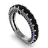 Black Diamond Eternal Love Wedding Ring - Anaya No. 69