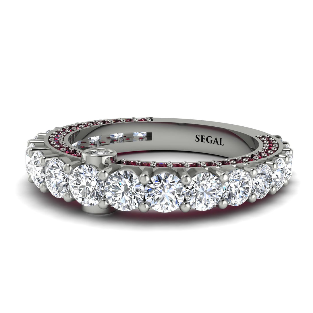 Diamond Eternal Love Wedding Ring - Anaya No. 48