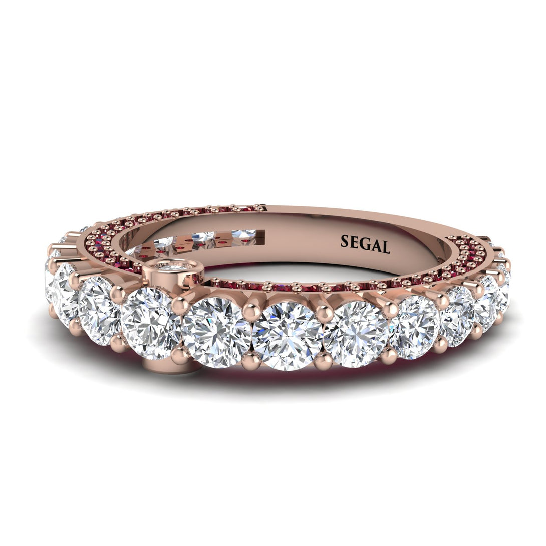 Diamond Eternal Love Wedding Ring - Anaya No. 47