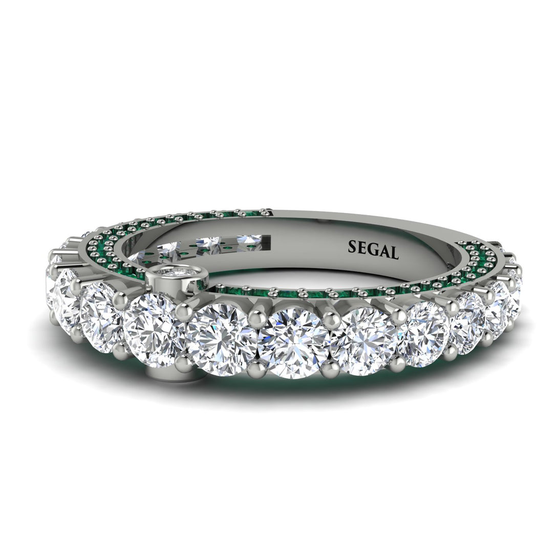 Diamond Eternal Love Wedding Ring - Anaya No. 18