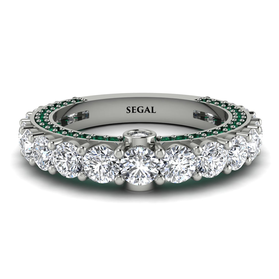 Diamond Eternal Love Wedding Ring - Anaya No. 18