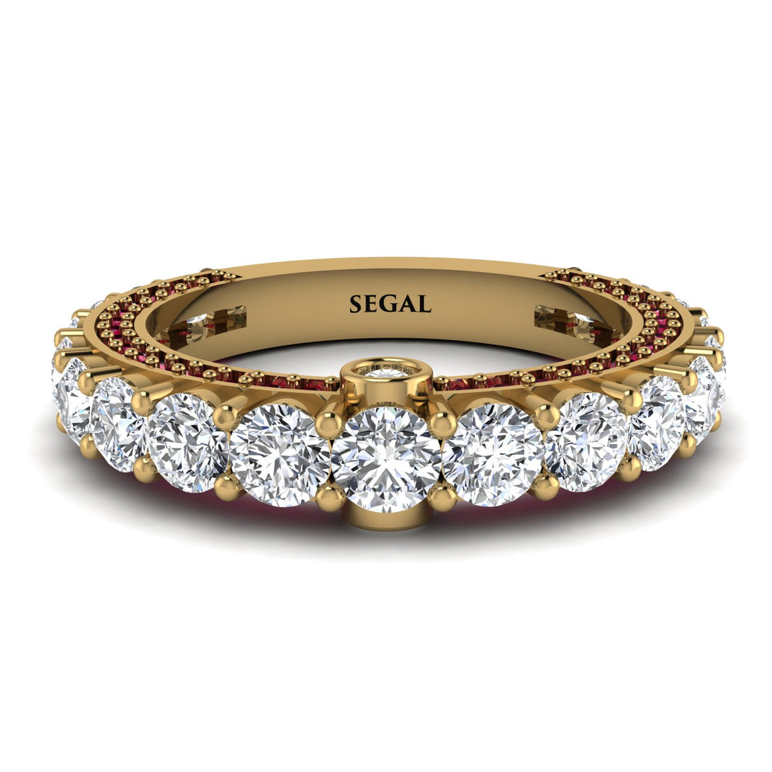 Diamond Eternal Love Wedding Ring - Anaya No. 46