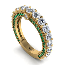 Diamond Eternal Love Wedding Ring - Anaya No. 16 image 1