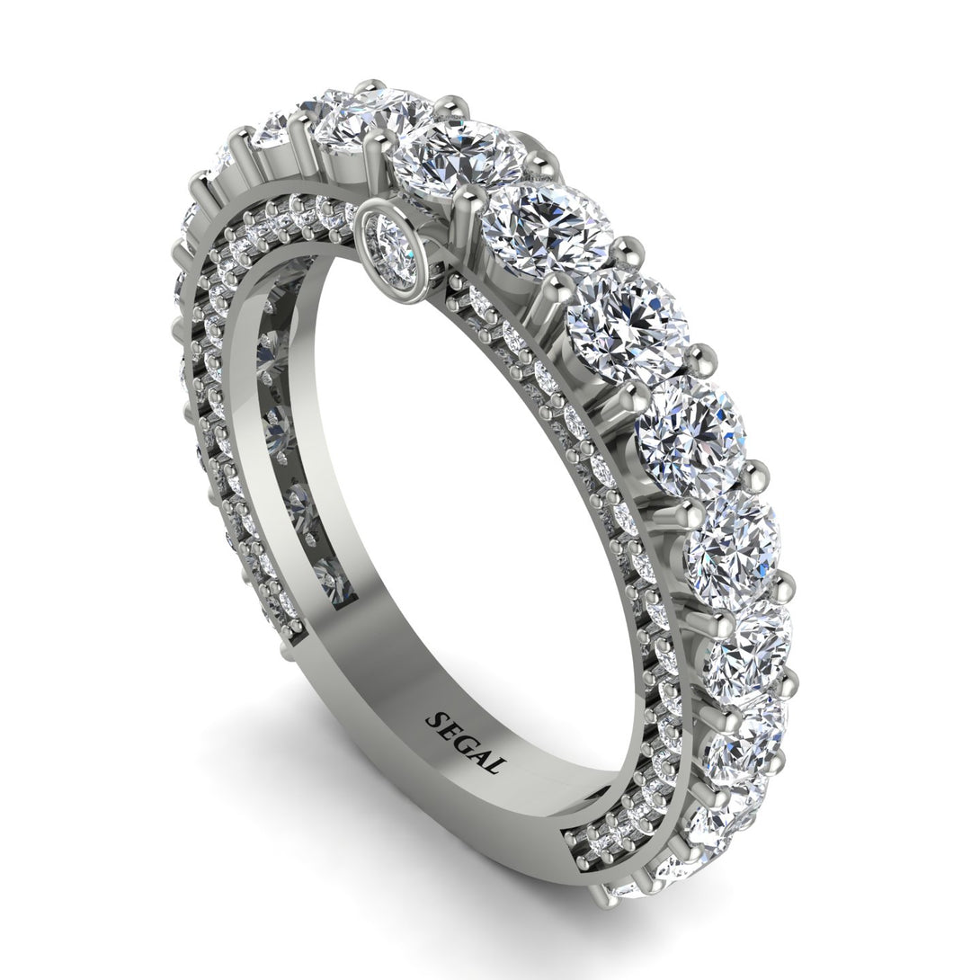 Diamond Eternal Love Wedding Ring - Anaya No. 3