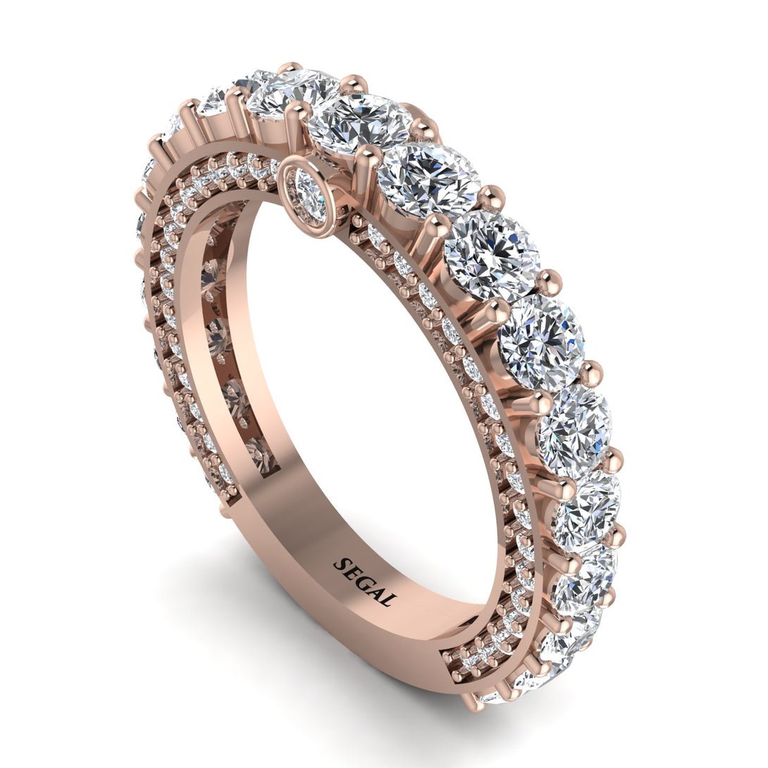 Diamond Eternal Love Wedding Ring - Anaya No. 2