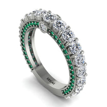 Diamond Eternal Love Wedding Ring - Anaya No. 18 image 1
