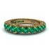 Emerald Eternal Love Wedding Ring - Anaya No. 4 image 2