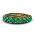 Emerald Eternal Love Wedding Ring - Anaya No. 34 image 2