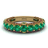 Emerald Eternal Love Wedding Ring - Anaya No. 49 image 3