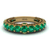 Emerald Eternal Love Wedding Ring - Anaya No. 34 image 3