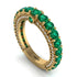 Emerald Eternal Love Wedding Ring - Anaya No. 4