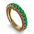 Emerald Eternal Love Wedding Ring - Anaya No. 49 image 1