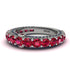Ruby Eternal Love Wedding Ring - Anaya No. 72