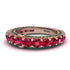 Ruby Eternal Love Wedding Ring - Anaya No. 26 image 2