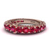 Ruby Eternal Love Wedding Ring - Anaya No. 56 image 2