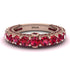 Ruby Eternal Love Wedding Ring - Anaya No. 56