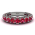 Ruby Eternal Love Wedding Ring - Anaya No. 57