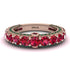 Ruby Eternal Love Wedding Ring - Anaya No. 26
