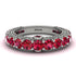 Ruby Eternal Love Wedding Ring - Anaya No. 12