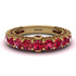 Ruby Eternal Love Wedding Ring - Anaya No. 55 image 3