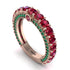 Ruby Eternal Love Wedding Ring - Anaya No. 26 image 1