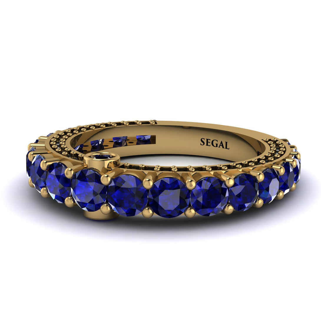 Sapphire Eternal Love Wedding Ring - Anaya No. 43