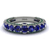 Sapphire Eternal Love Wedding Ring - Anaya No. 30