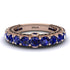 Sapphire Eternal Love Wedding Ring - Anaya No. 44 image 3