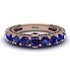 Sapphire Eternal Love Wedding Ring - Anaya No. 74