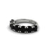 Black Diamond Eternal Radiance Wedding Ring - Lennon No. 9 image 2