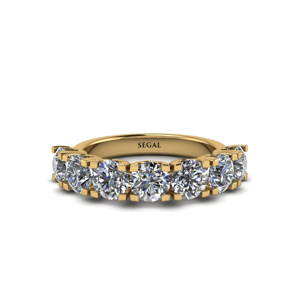 Diamond Eternal Radiance Wedding Ring - Lennon No. 1