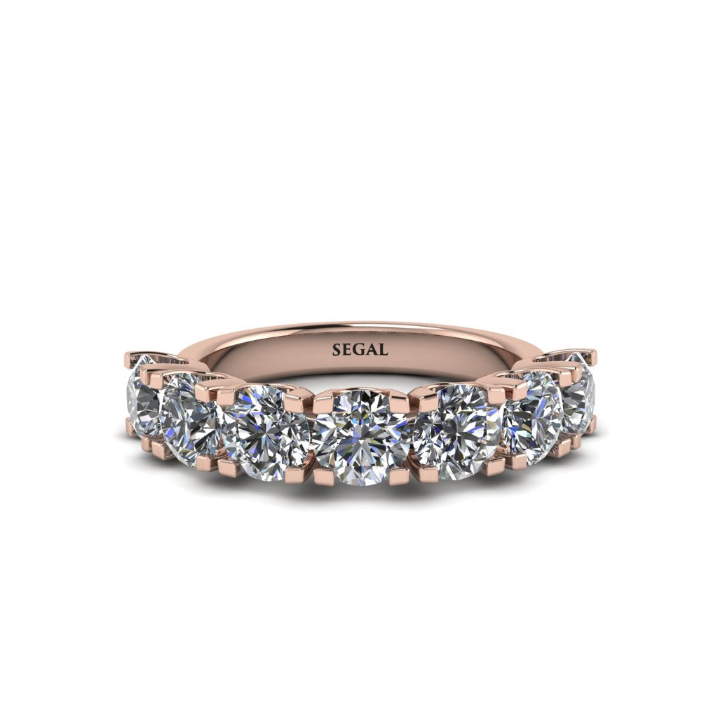 Diamond Eternal Radiance Wedding Ring - Lennon No. 2