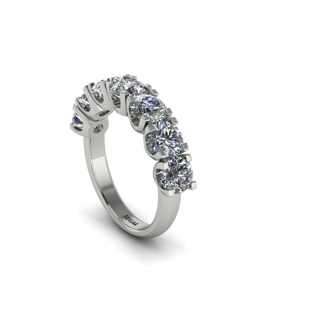 Diamond Eternal Radiance Wedding Ring - Lennon No. 3