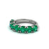 Emerald Eternal Radiance Wedding Ring - Lennon No. 6