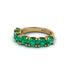 Emerald Eternal Radiance Wedding Ring - Lennon No. 4