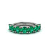 Emerald Eternal Radiance Wedding Ring - Lennon No. 6 image 3
