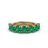 Emerald Eternal Radiance Wedding Ring - Lennon No. 4 image 3