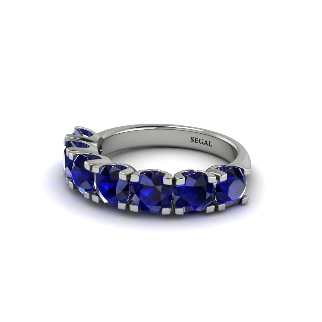 Sapphire Eternal Radiance Wedding Ring - Lennon No. 15
