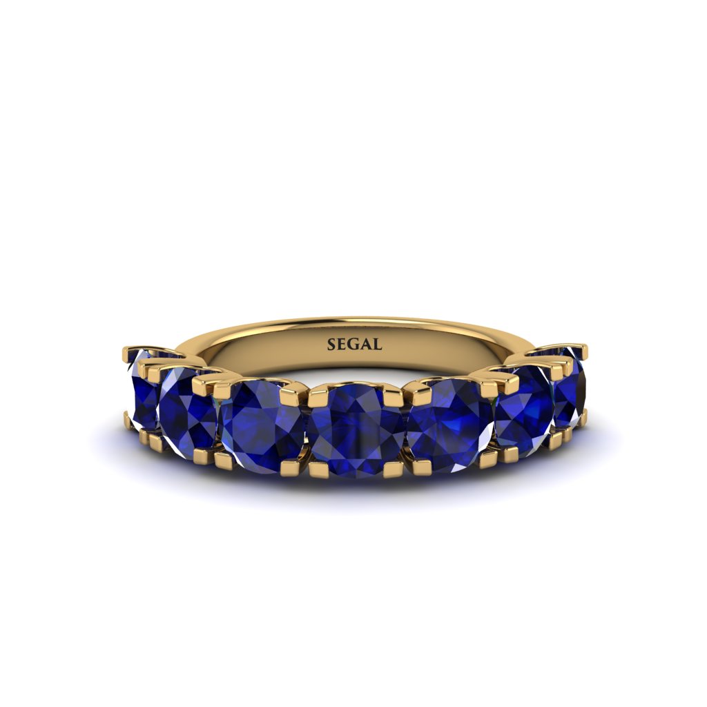 Sapphire Eternal Radiance Wedding Ring - Lennon No. 13