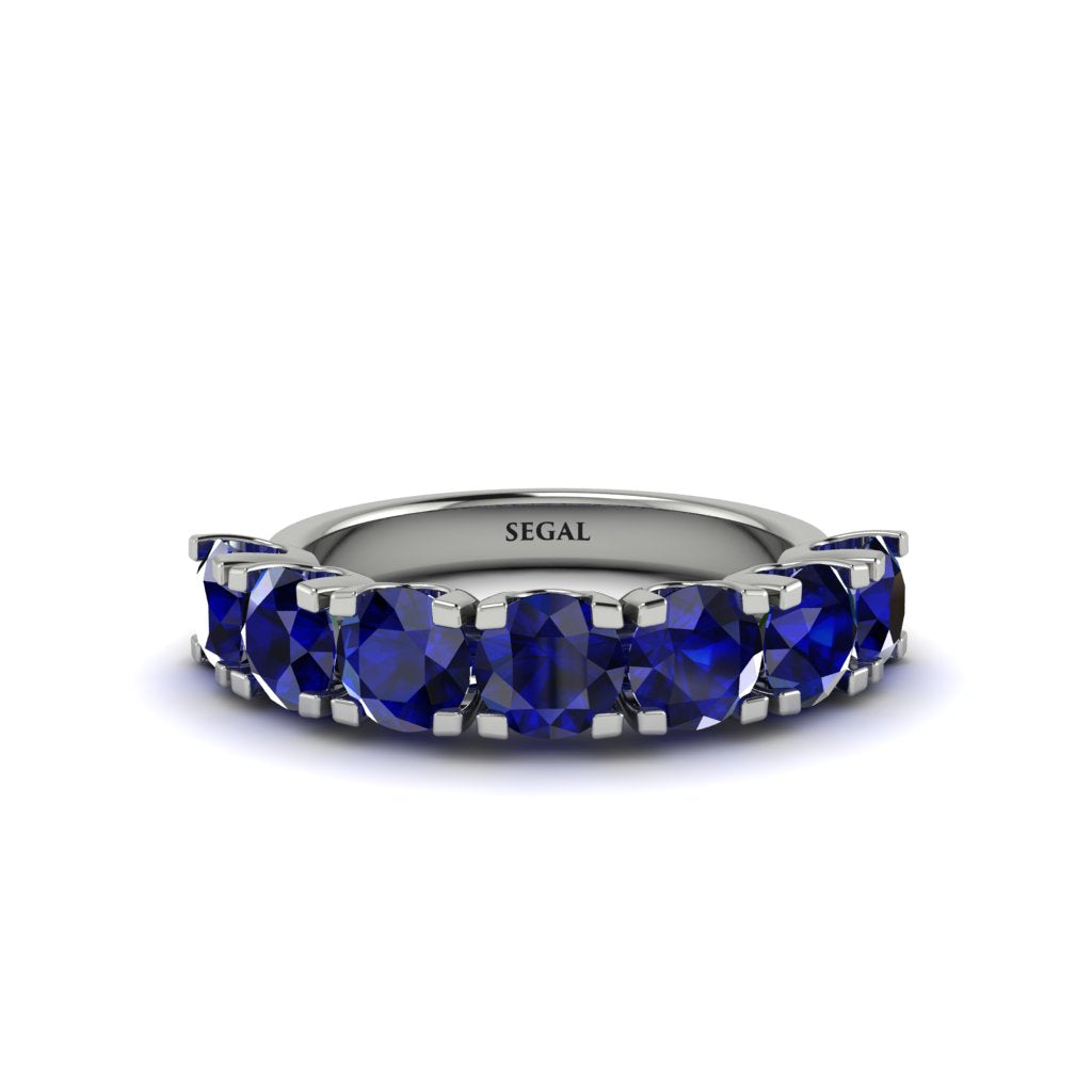 Sapphire Eternal Radiance Wedding Ring - Lennon No. 15