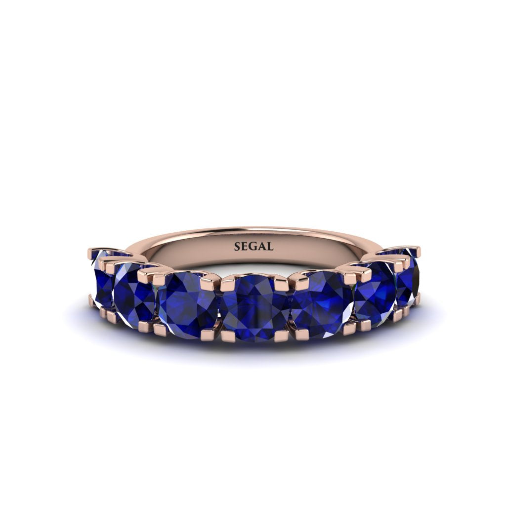 Sapphire Eternal Radiance Wedding Ring - Lennon No. 14