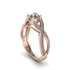 Diamond Eternal Twist Engagement Ring - Maisie No. 2