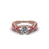 Diamond Eternal Twist Engagement Ring - Maisie No. 47 image 2