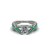 Diamond Eternal Twist Engagement Ring - Maisie No. 18